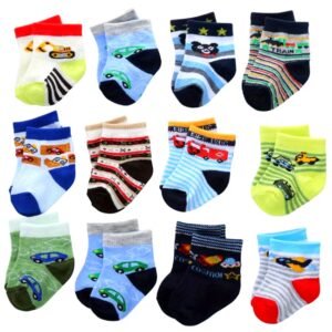 Boys' Letter Print Ankle Socks