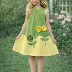 Sleeveless Dress for Girls 4-7