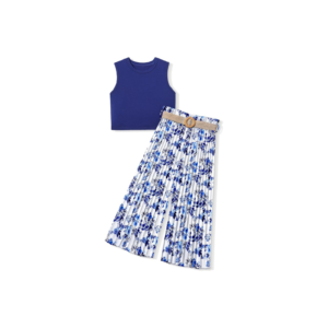 Blue Floral Set