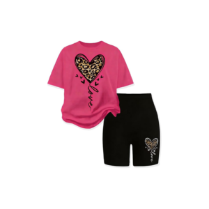 Leopard Heart Set